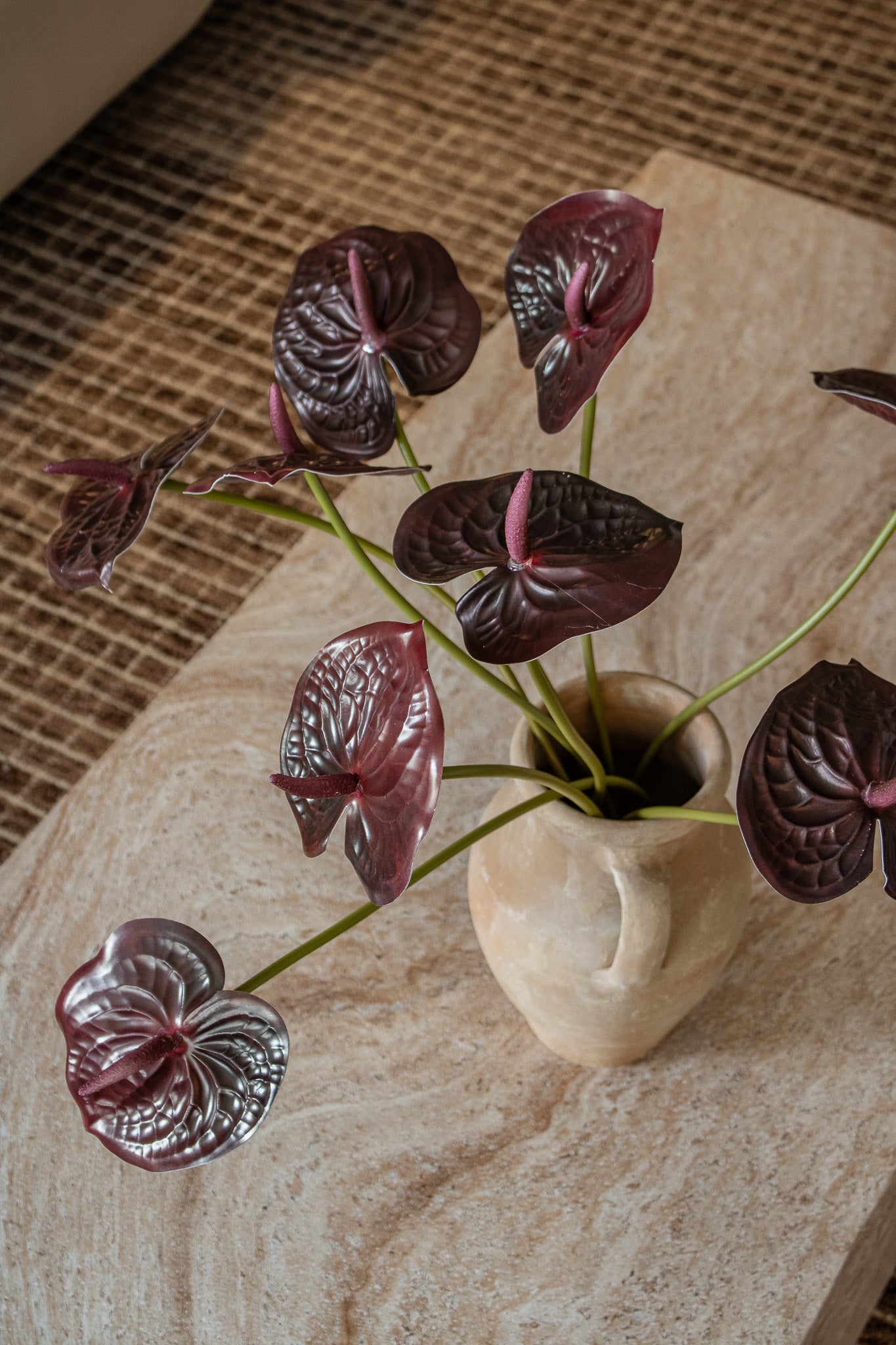 haus of stems anthurium Faux Anthurium Stem – Casa Refined Shop
