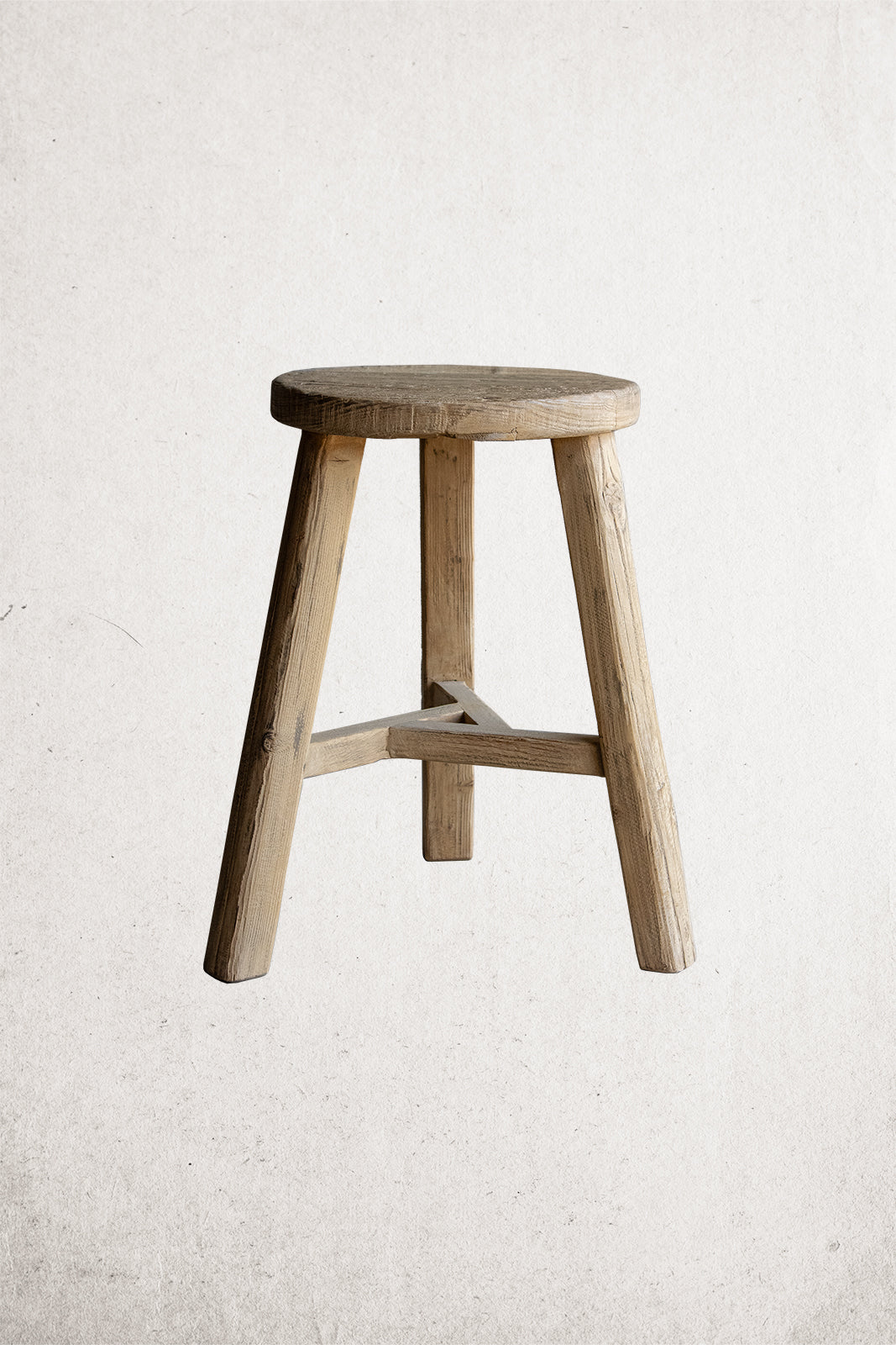 M*G様 EUREKA Vintage stool Elm-Stool-_-Round-Vintage-