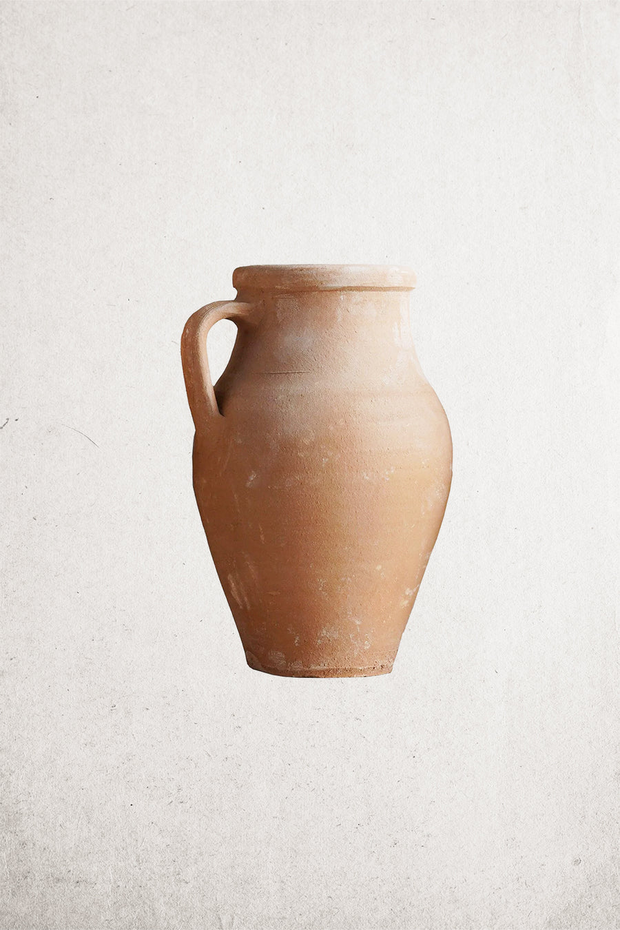 Amphora-Style Clay Vase