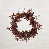 Moody Autumn Harvest Wreath