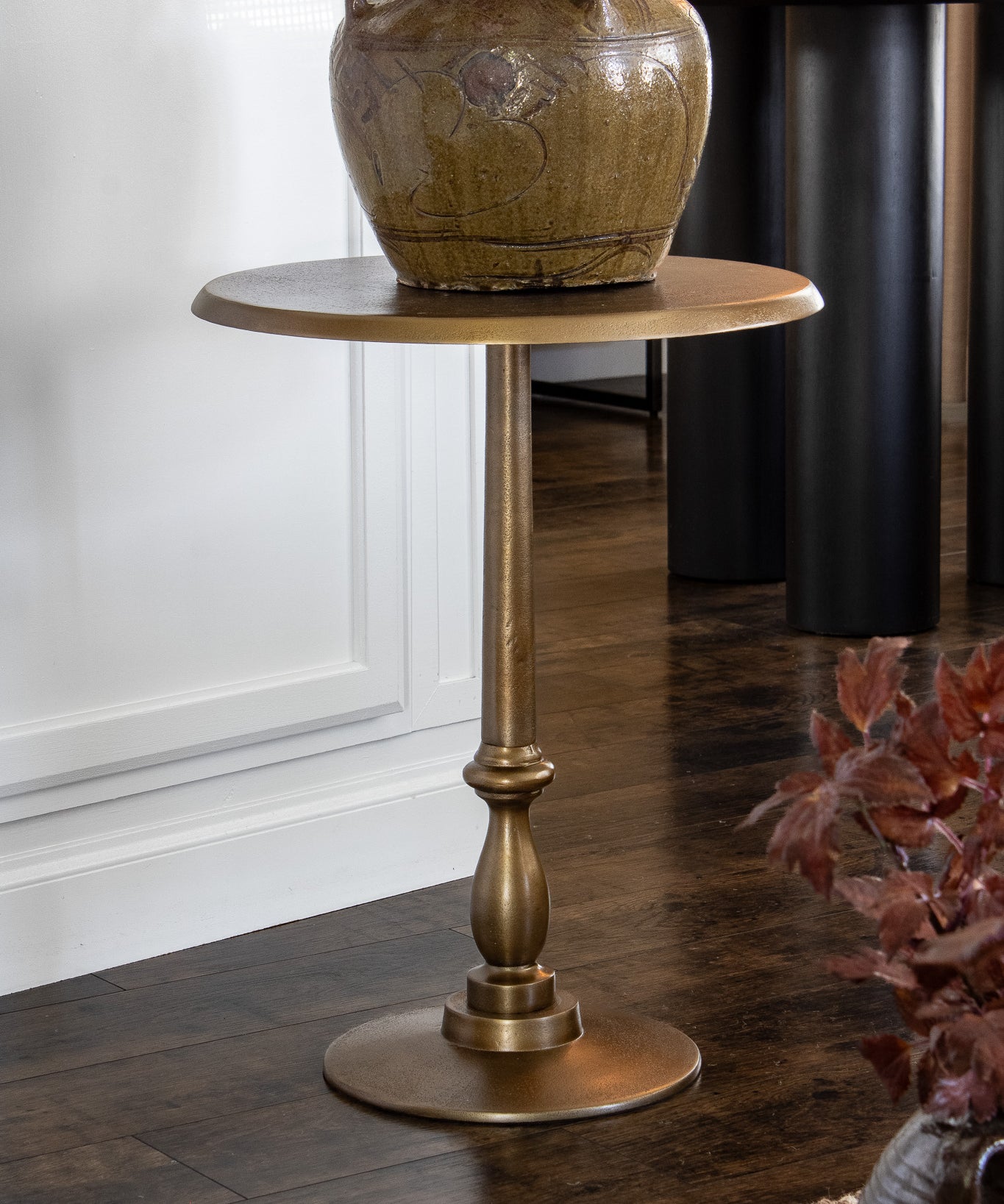 Brass Plated Side Table