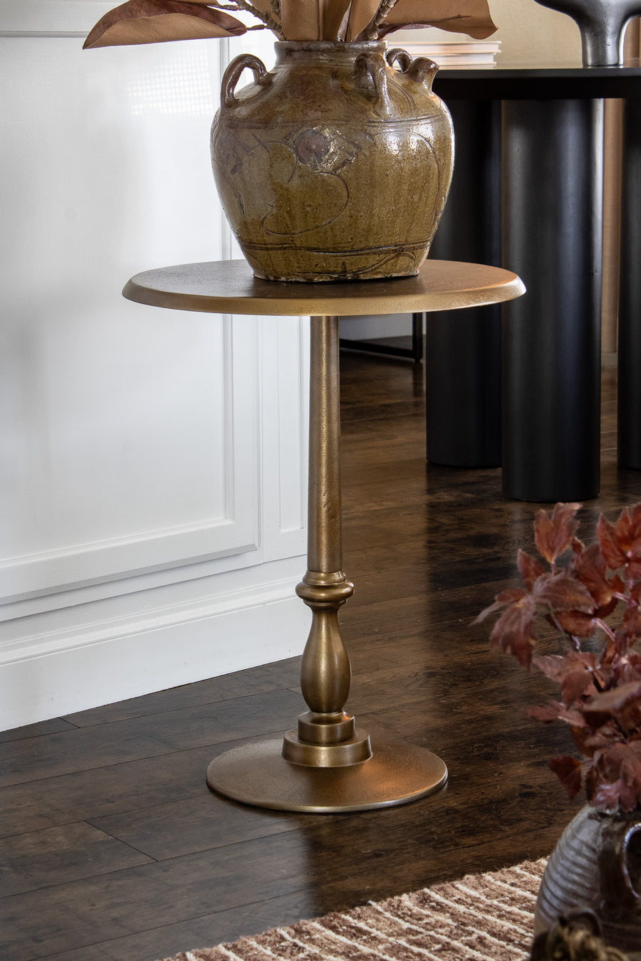 Brass Plated Side Table