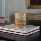 Handmade Studio Pottery Cylinder Vase