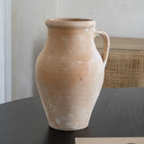 Amphora-Style Clay Vase
