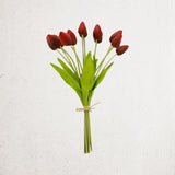 Faux Dozen Real-Touch Tulip Bouquet