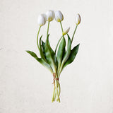 Faux Real Touch Tulip Bunch