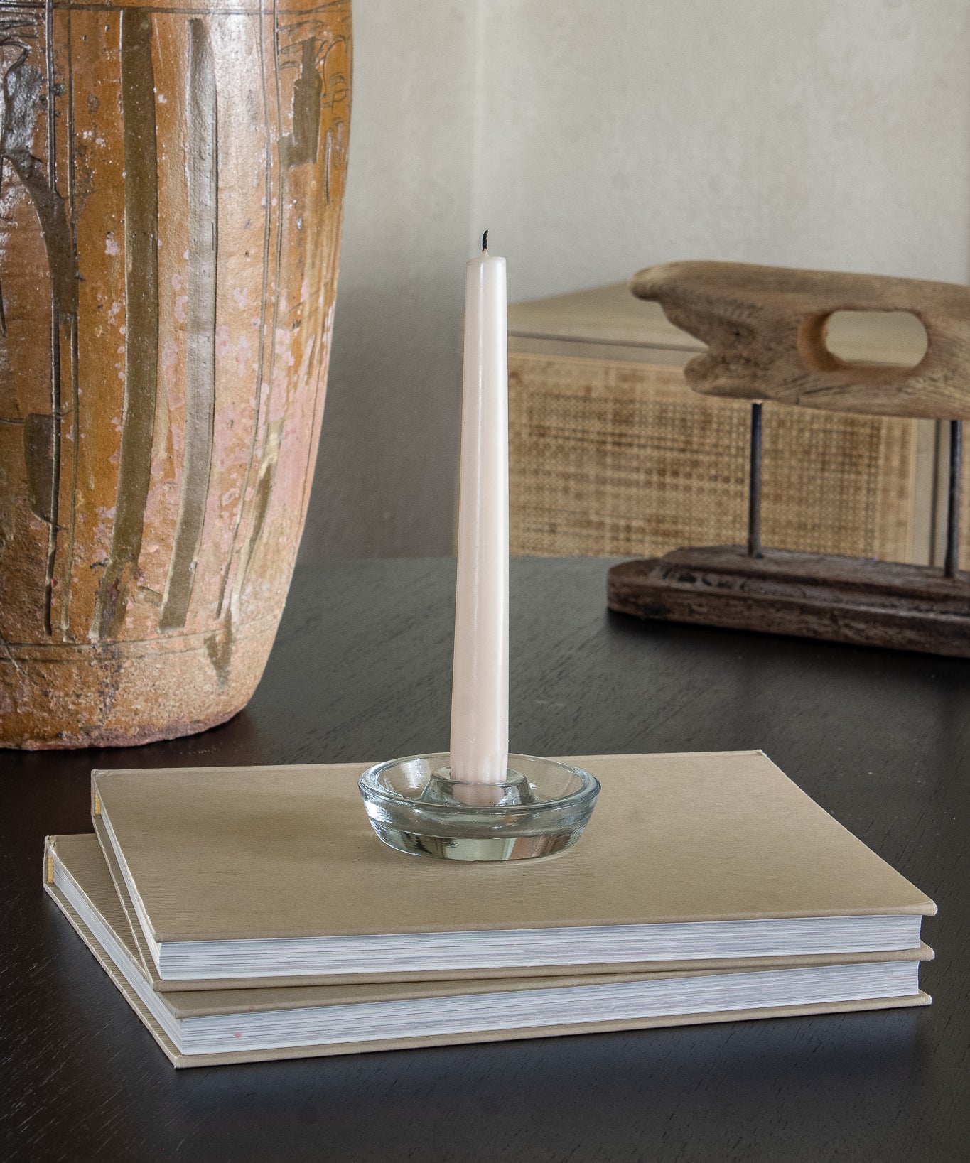 Taper Glass Candle Holder