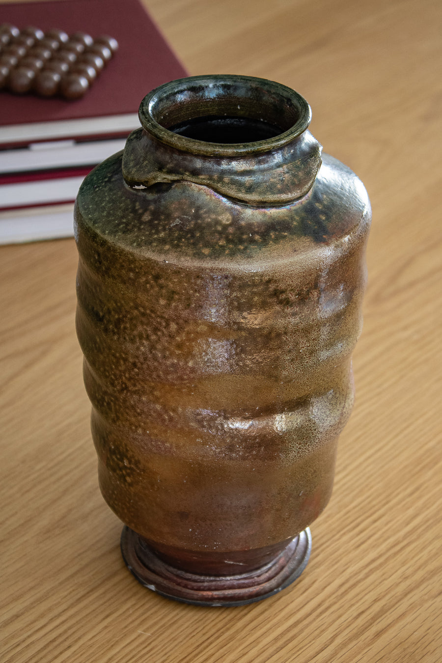 Signed Handmade Pottery Vase