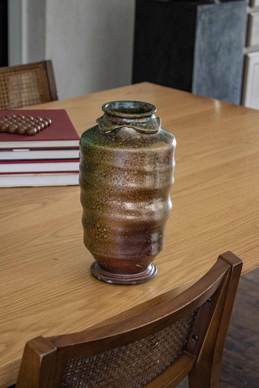 Signed Handmade Pottery Vase