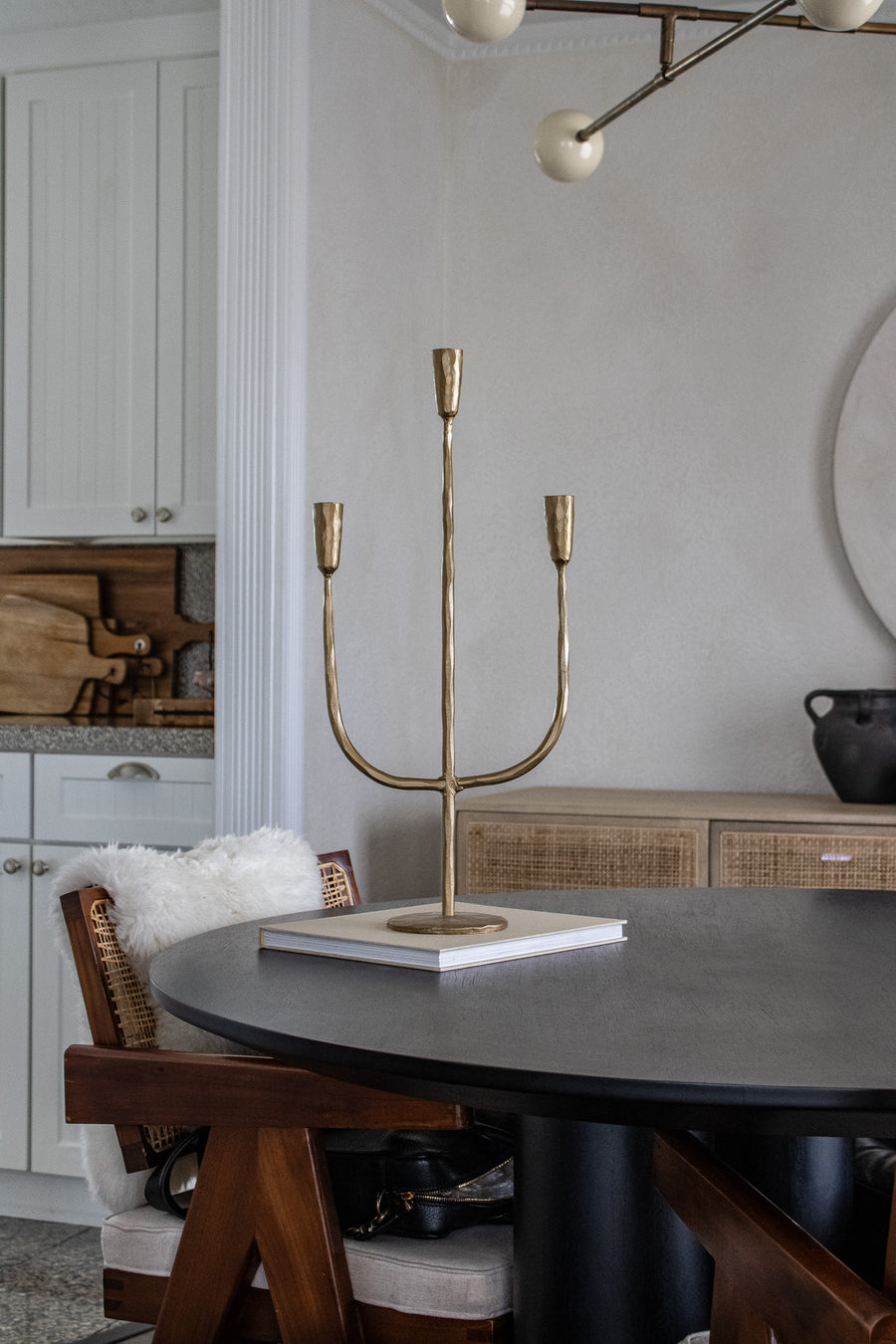Large Triple Candle Holder