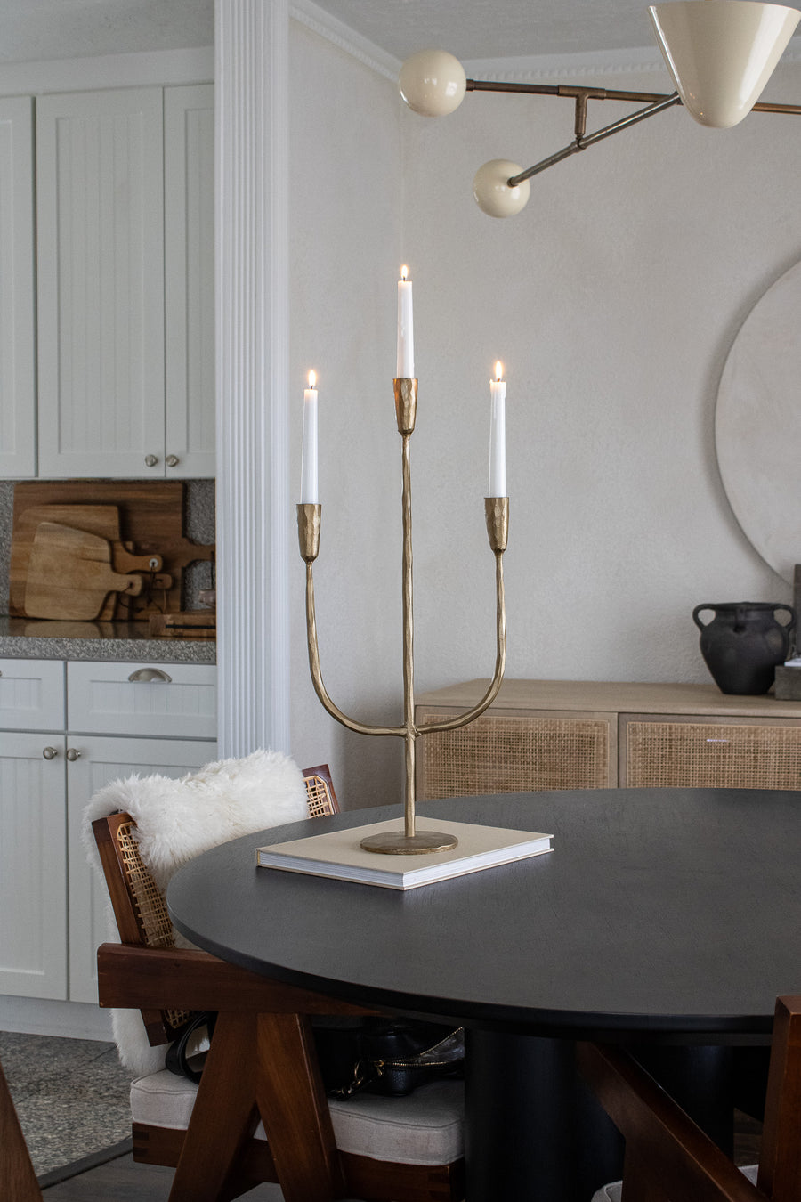 Large Triple Candle Holder