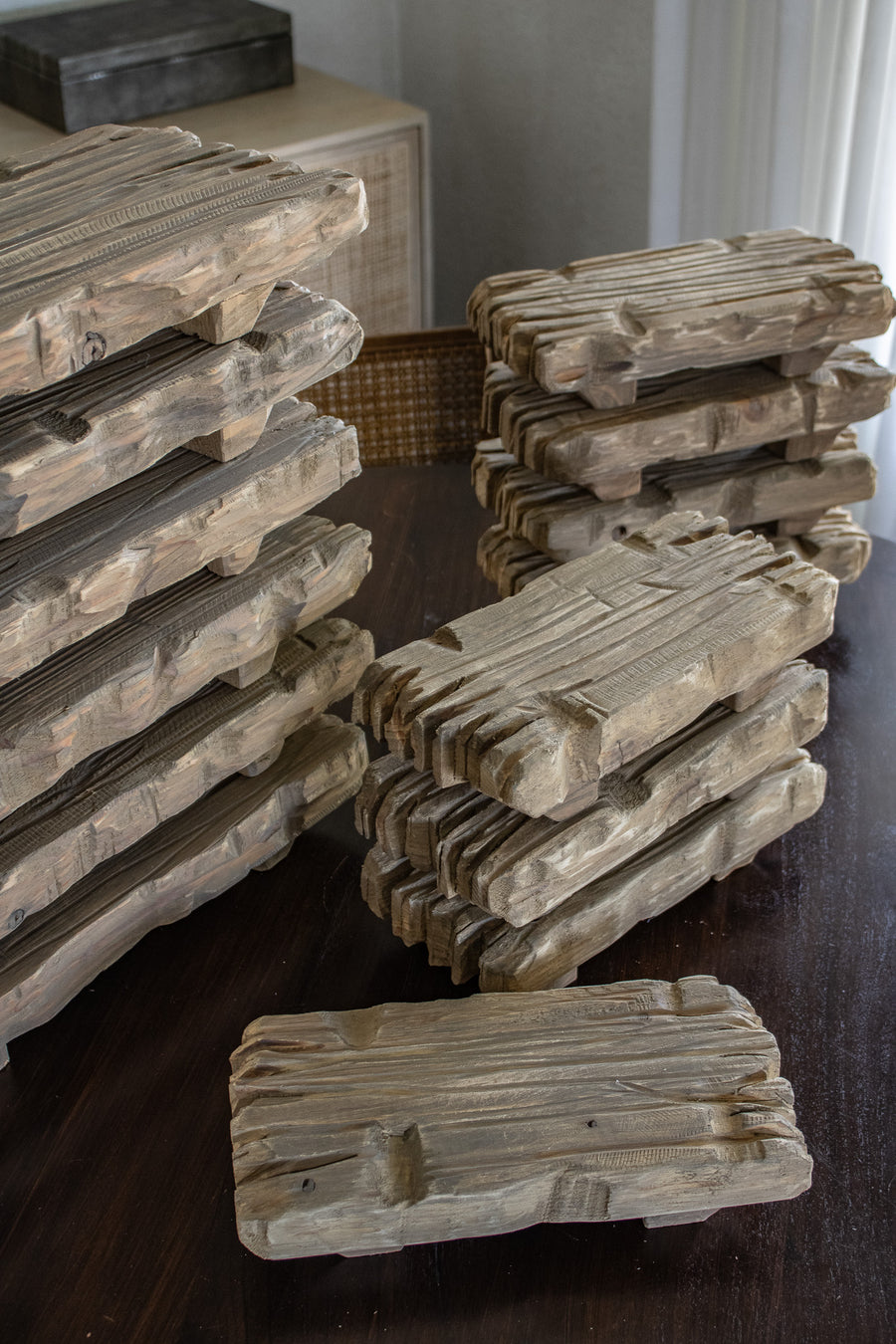 Rustic Wood Riser – Casa Refined Shop