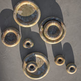 Verdant Cement Marbled Trays