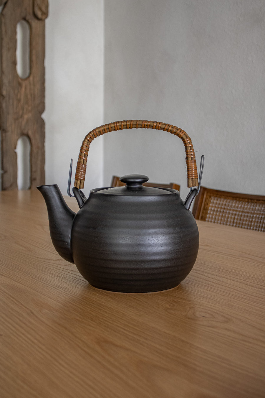 Japanese Charcoal Color Teapot