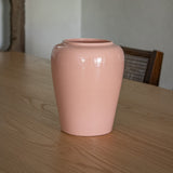 Vintage Pink Ceramic Vase