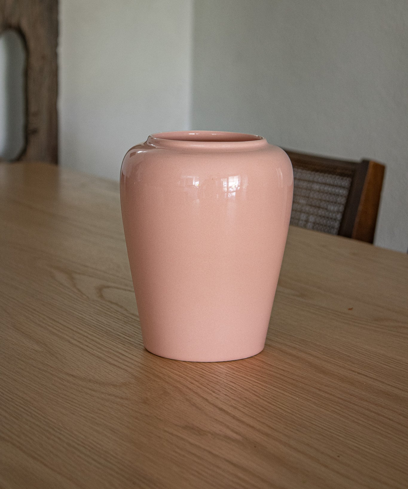 Vintage Pink Ceramic Vase