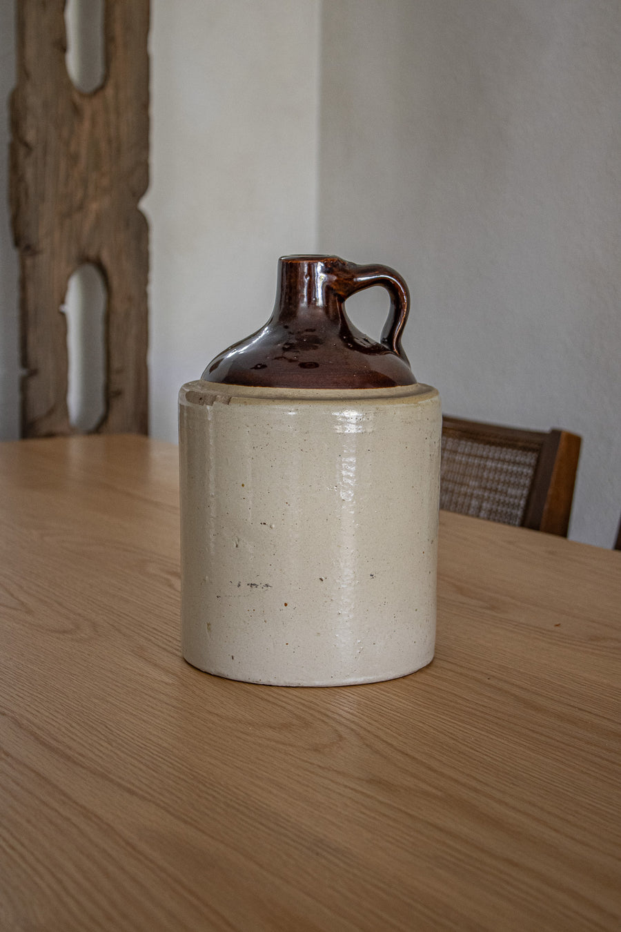 Vintage Stoneware Crock Jug