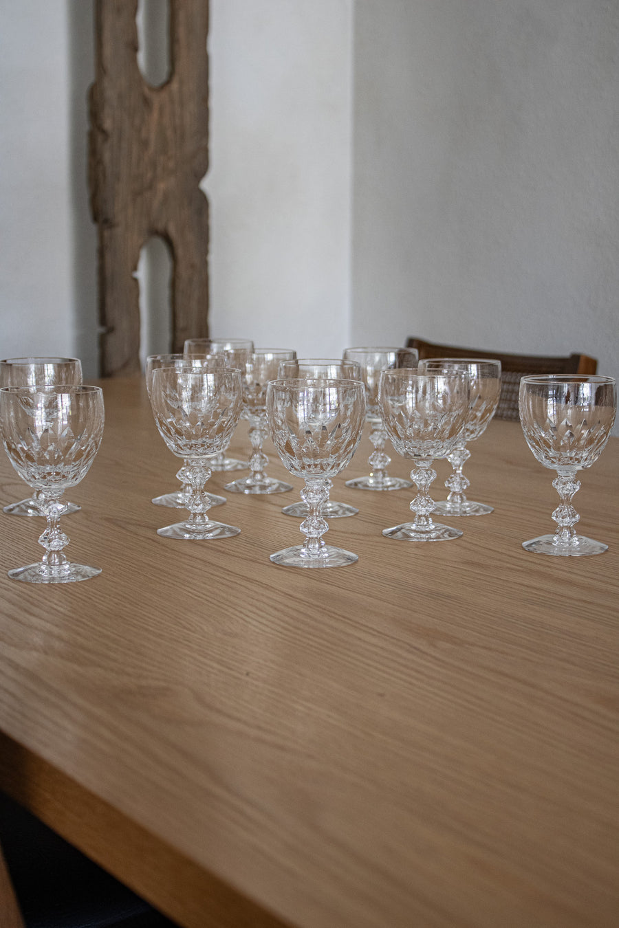 Glass Stemware Set of 12