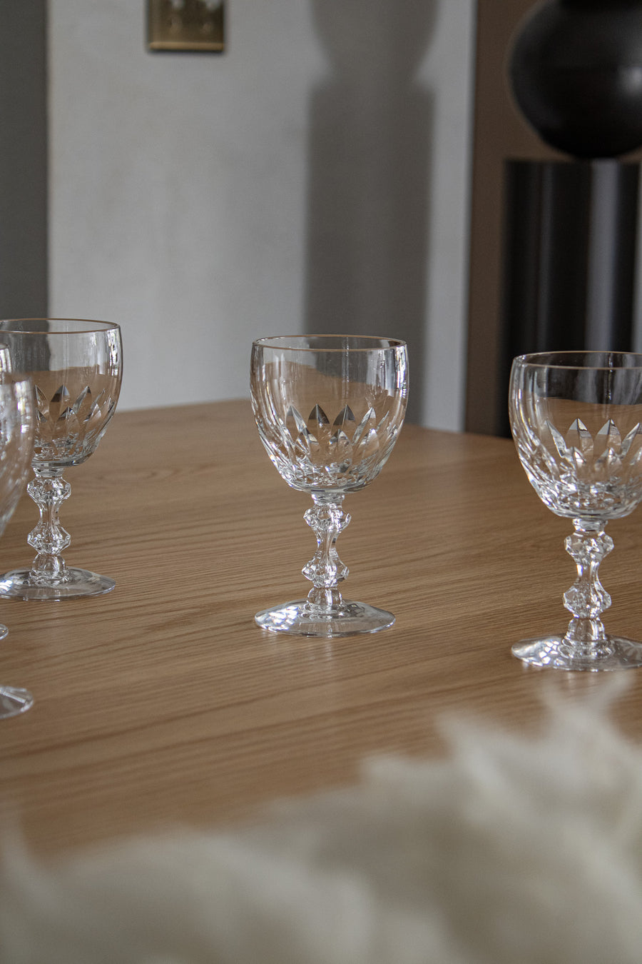 Glass Stemware Set of 12