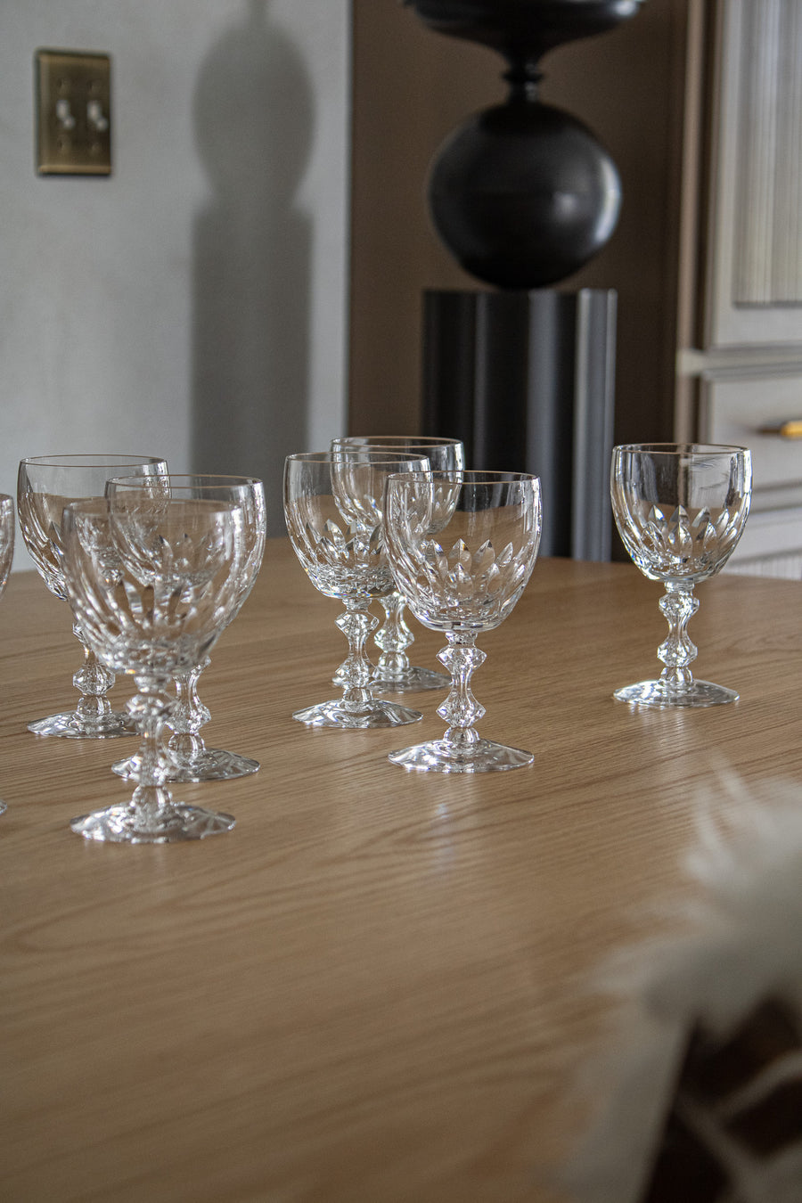 Glass Stemware Set of 12