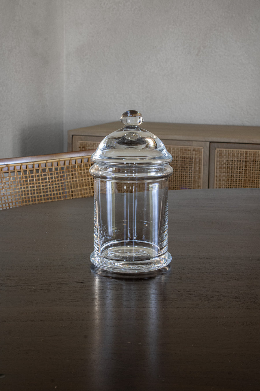 Small Glass Apothecary Jar