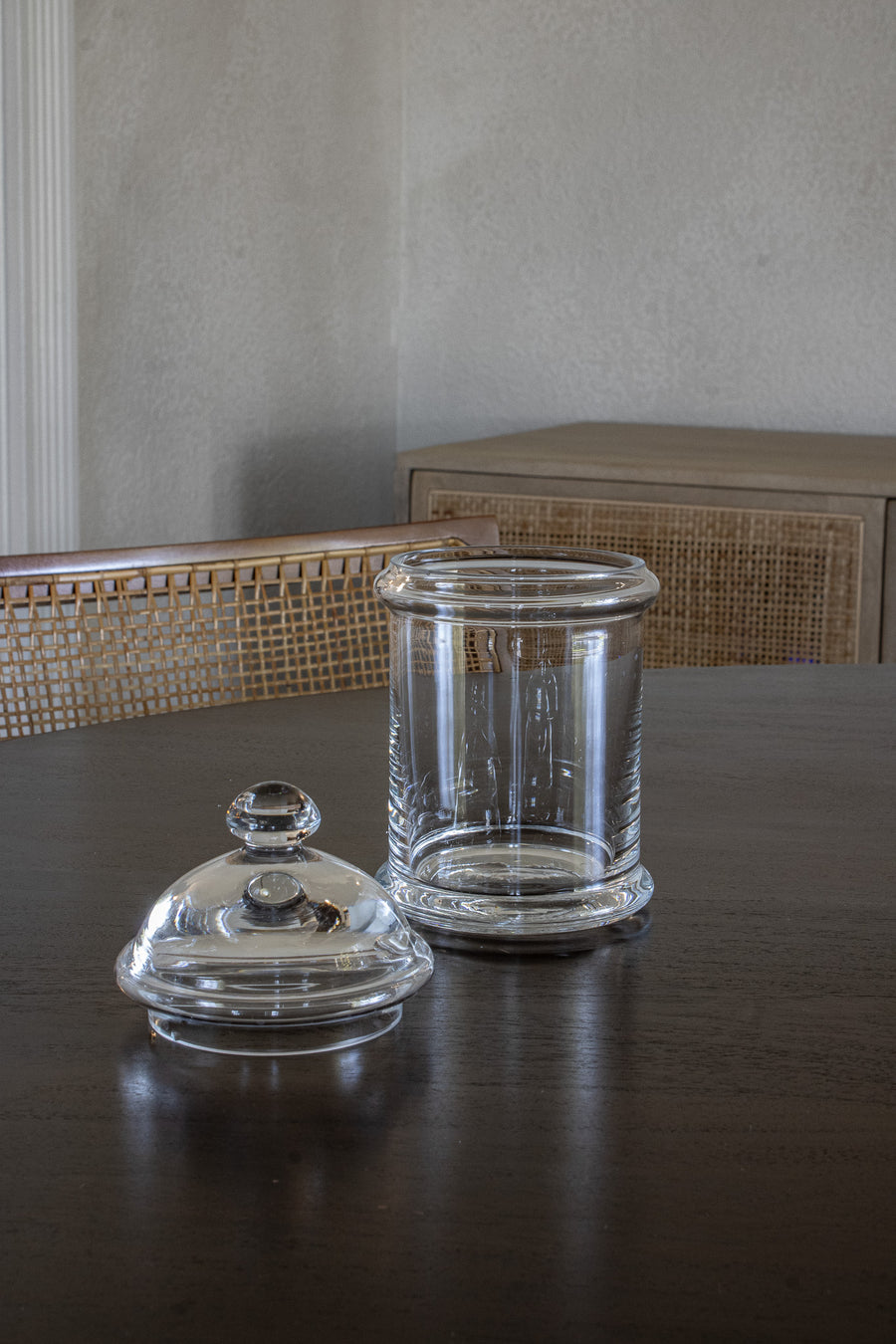 Small Glass Apothecary Jar