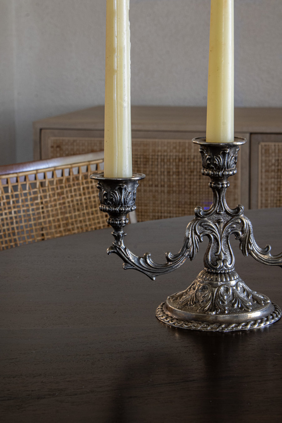 Vintage Ornate Candelabra