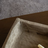 Large Carved Double Wood Tray