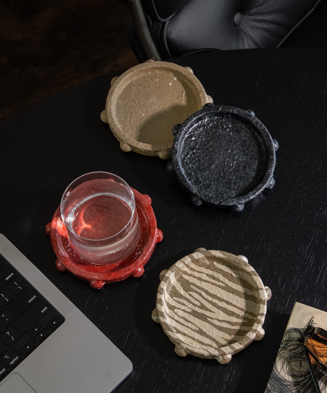 Handcrafted Maya Cemento Coaster