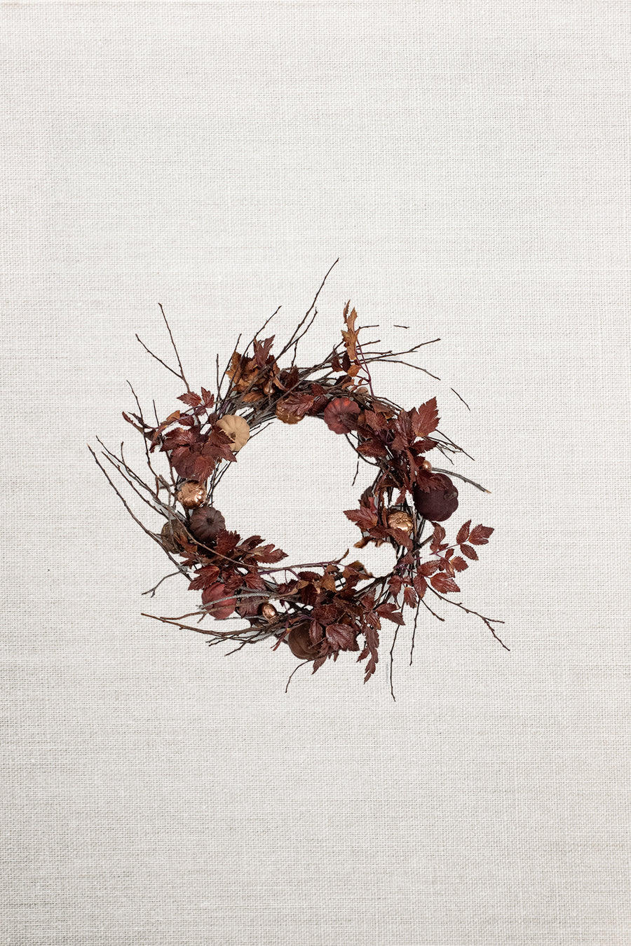 Moody Autumn Harvest Wreath