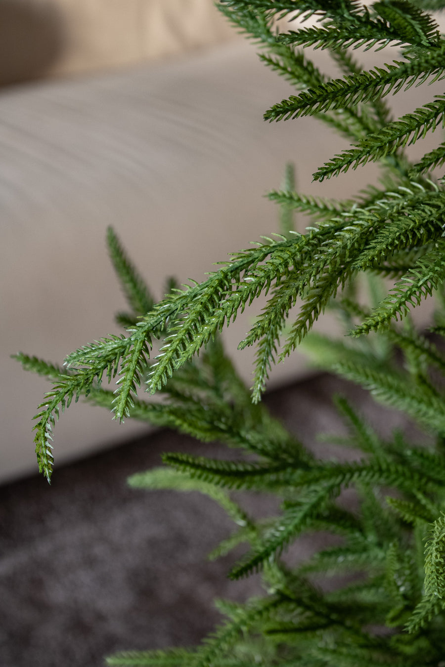 24in Soft Touch Tabletop Faux Norfolk Pine Tree