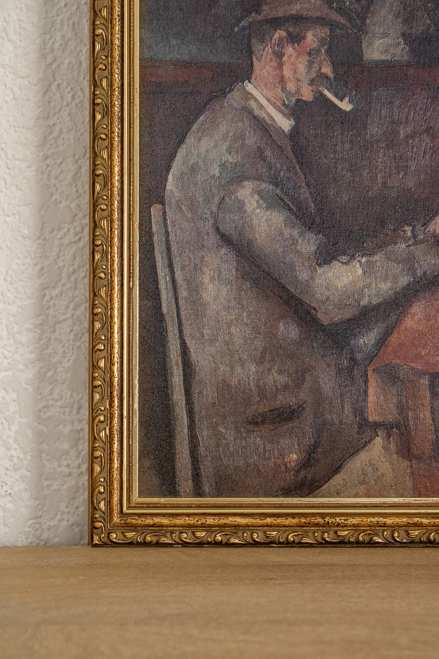 Vintage Framed Print – Paul Cézanne “The Card Players”