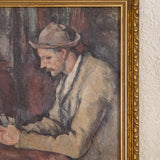 Vintage Framed Print – Paul Cézanne “The Card Players”