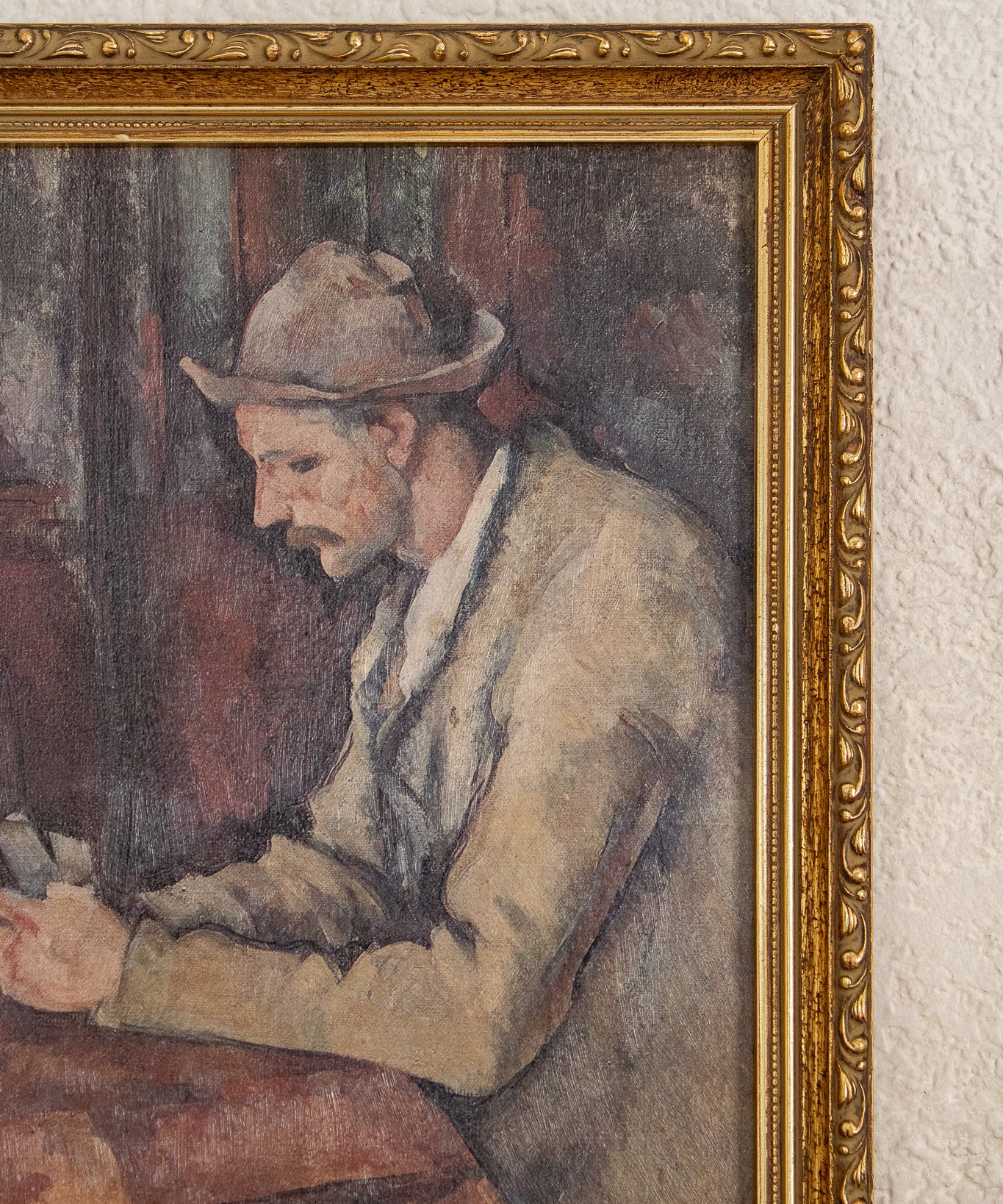 Vintage Framed Print – Paul Cézanne “The Card Players”