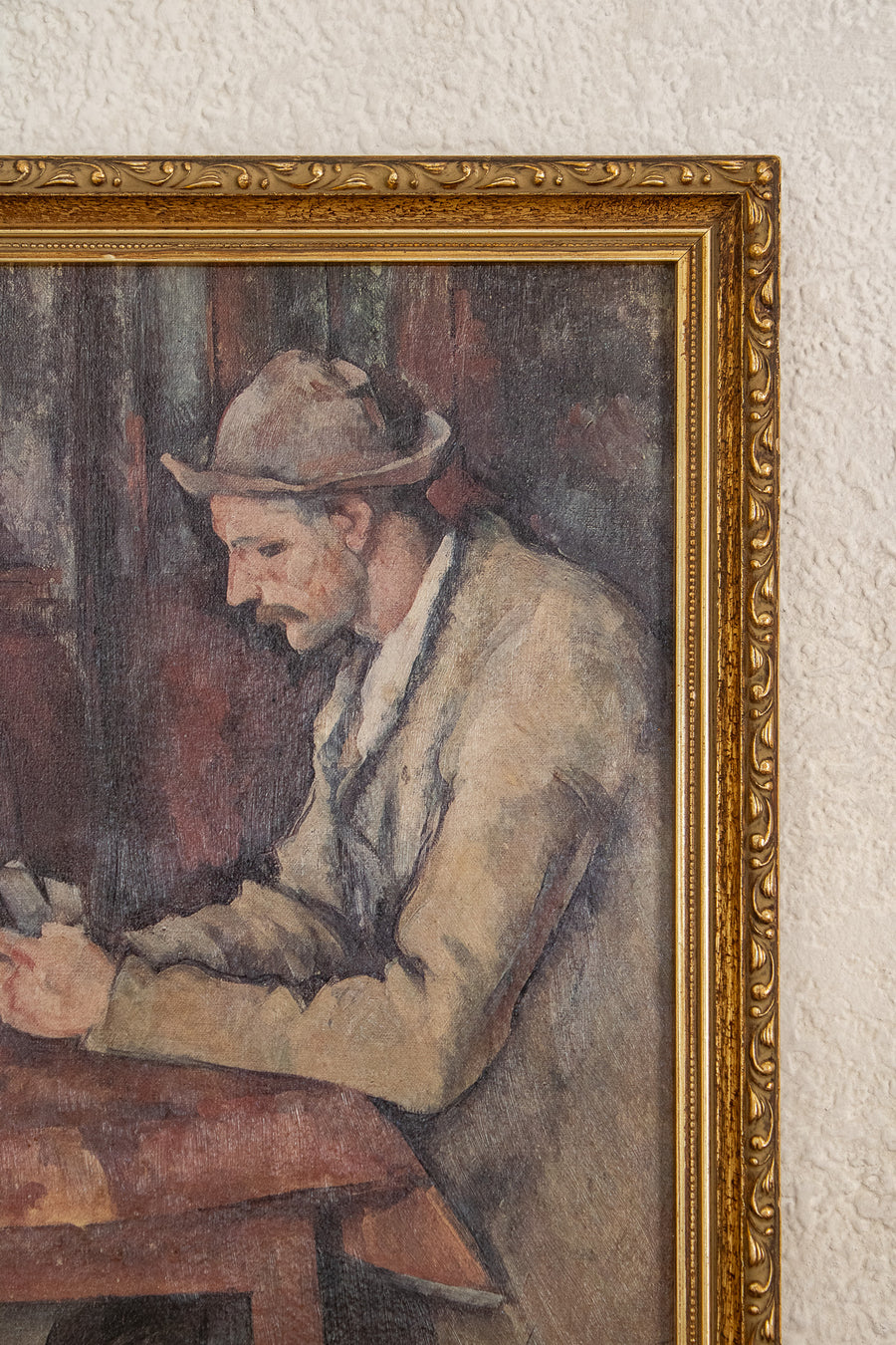 Vintage Framed Print – Paul Cézanne “The Card Players”