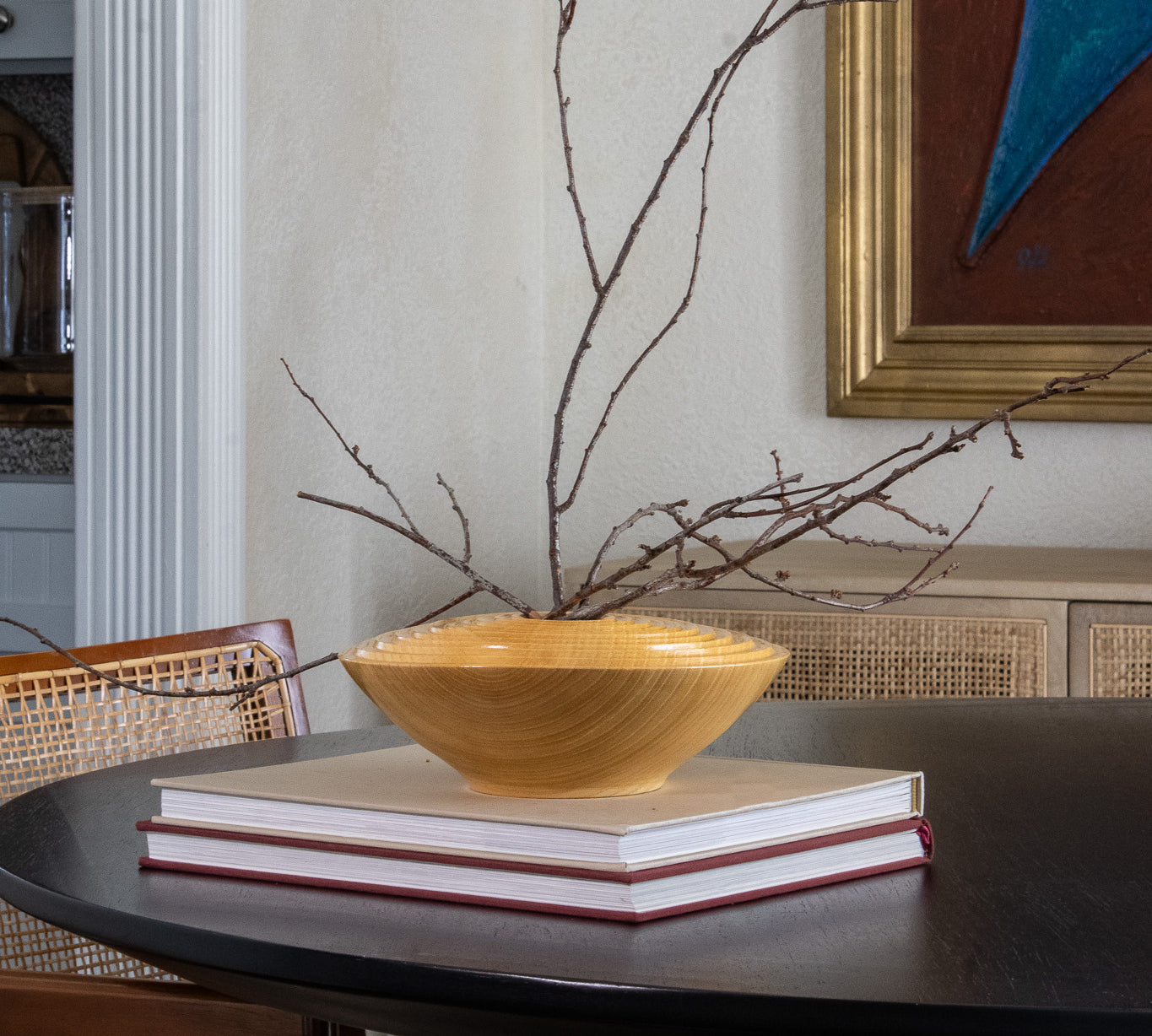 Sculptural Turned Wood Vessel