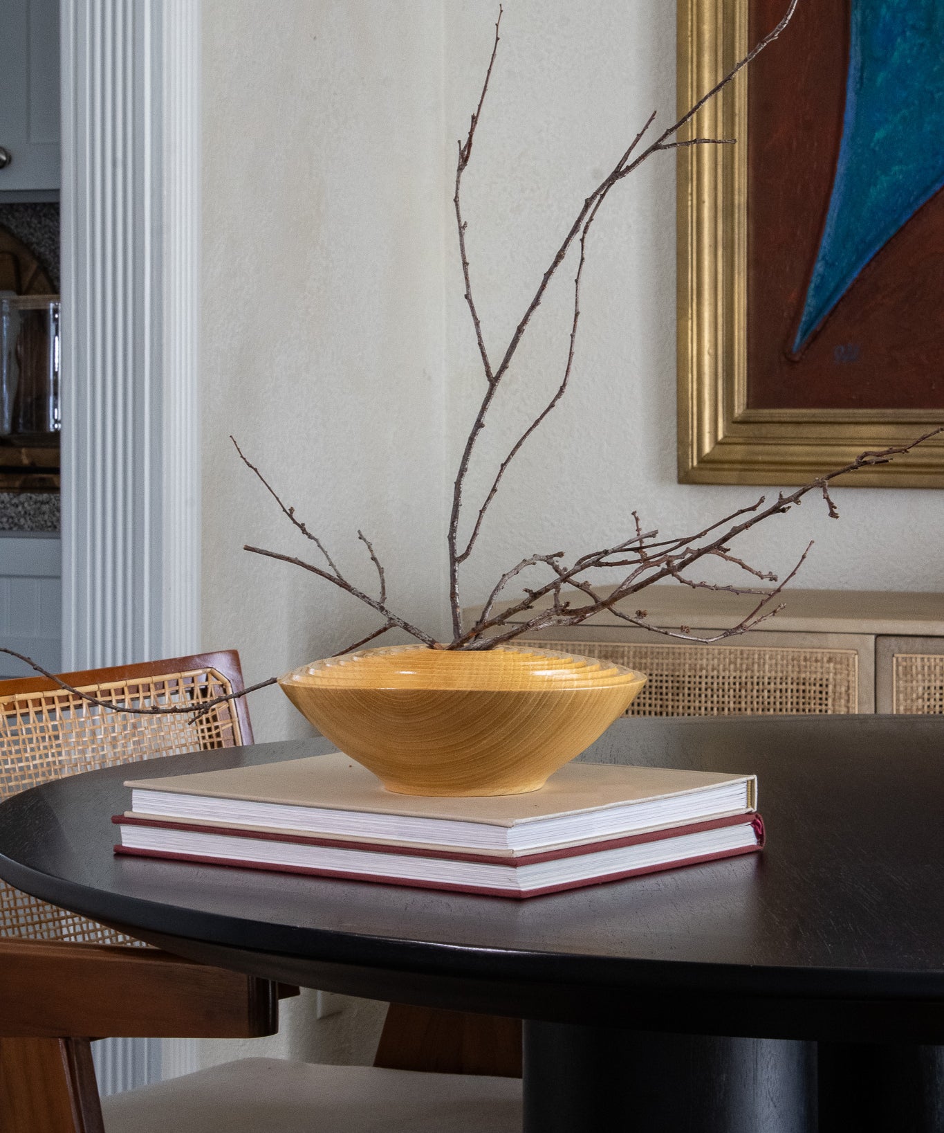 Sculptural Turned Wood Vessel