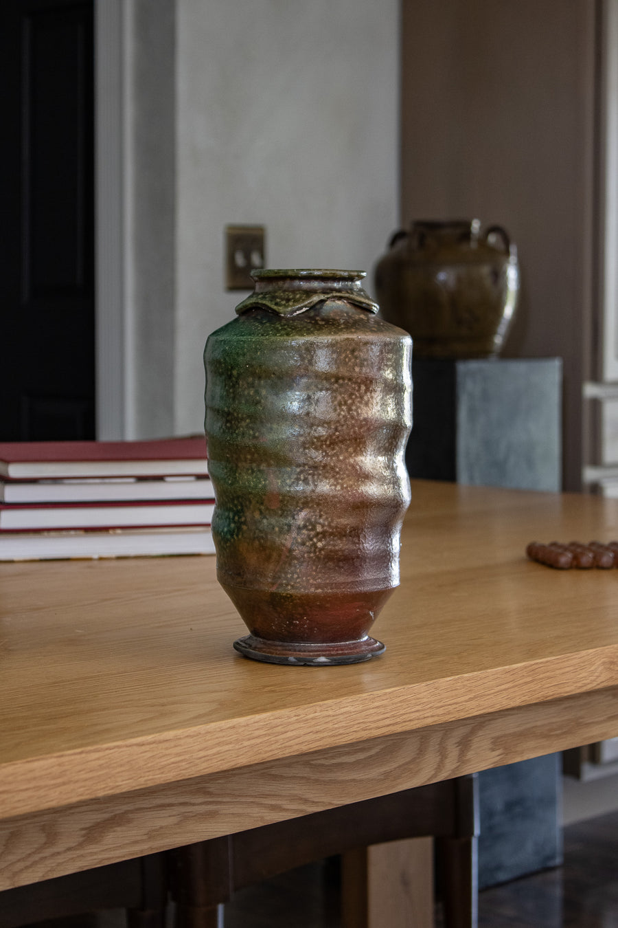 Signed Handmade Pottery Vase