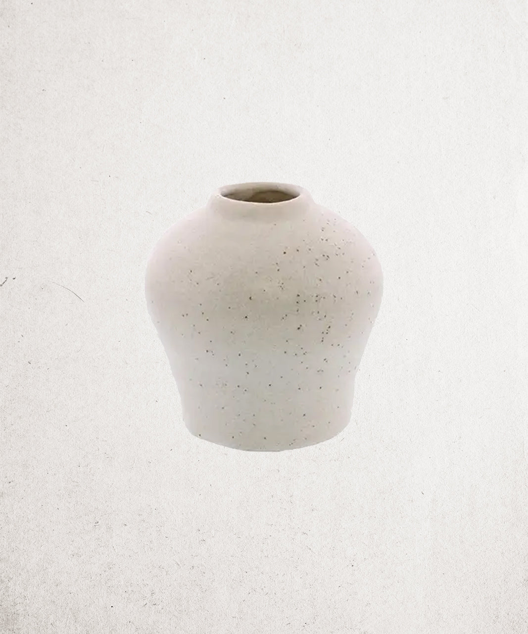 Small Off-White Urn Vase