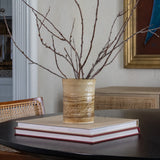 Handmade Studio Pottery Cylinder Vase