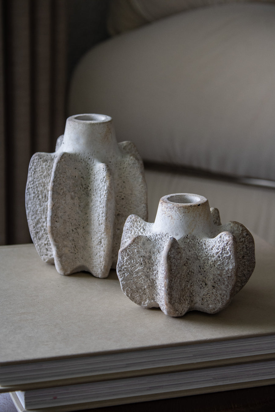 Brutalist Candle Holder