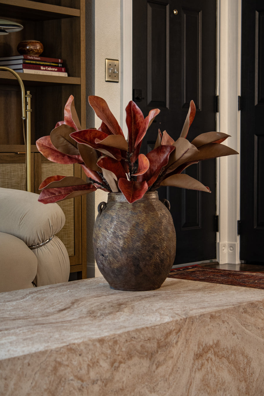 Faux Real-Touch Magnolia Stem
