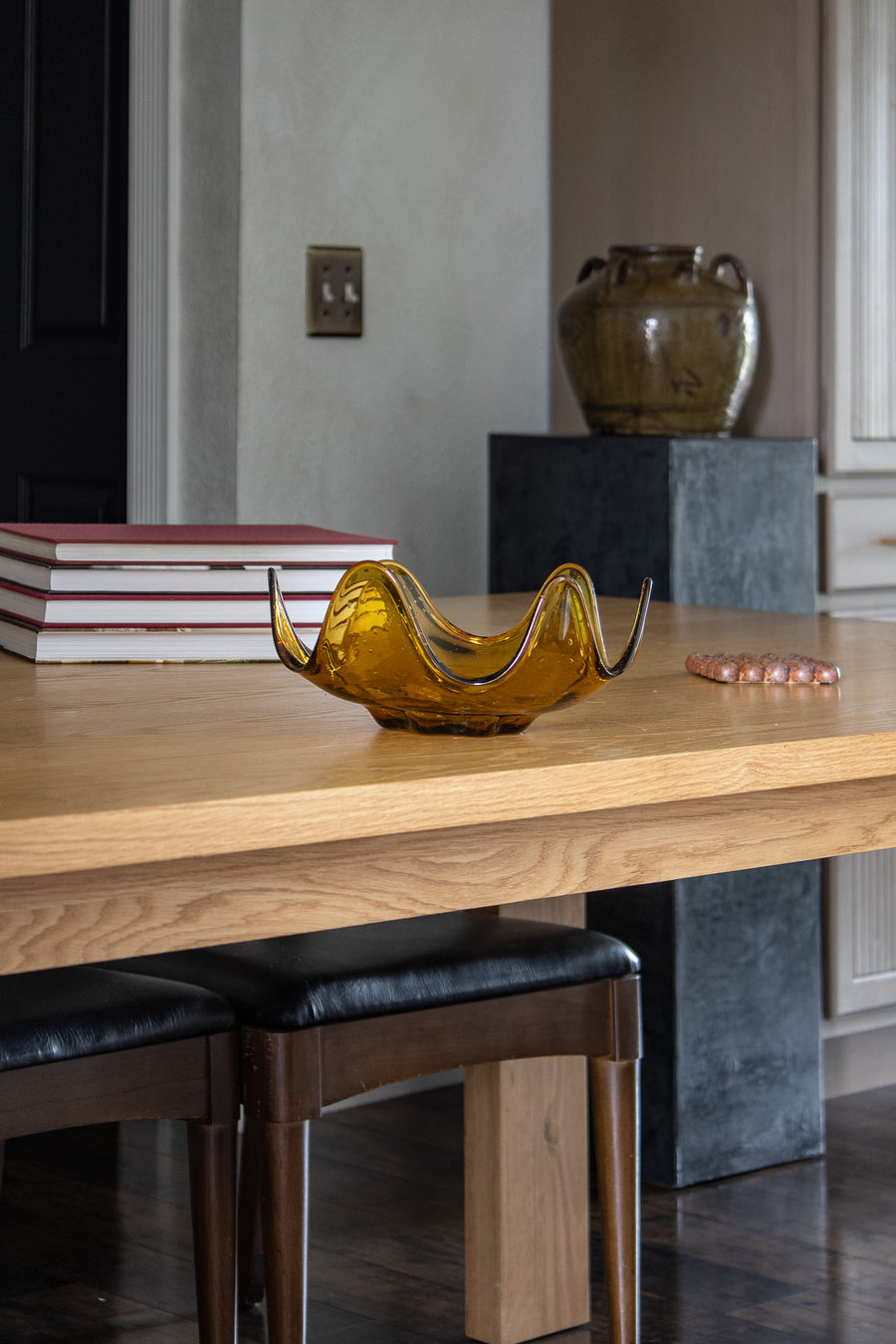 Vintage Handblown Glass Bowl
