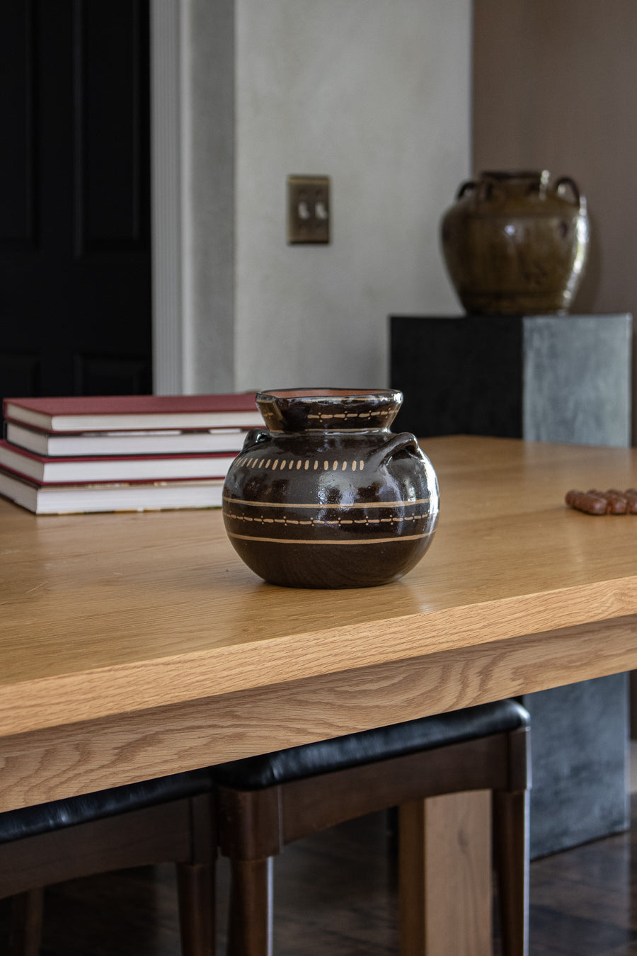 Vintage Handcrafted Clay Pot