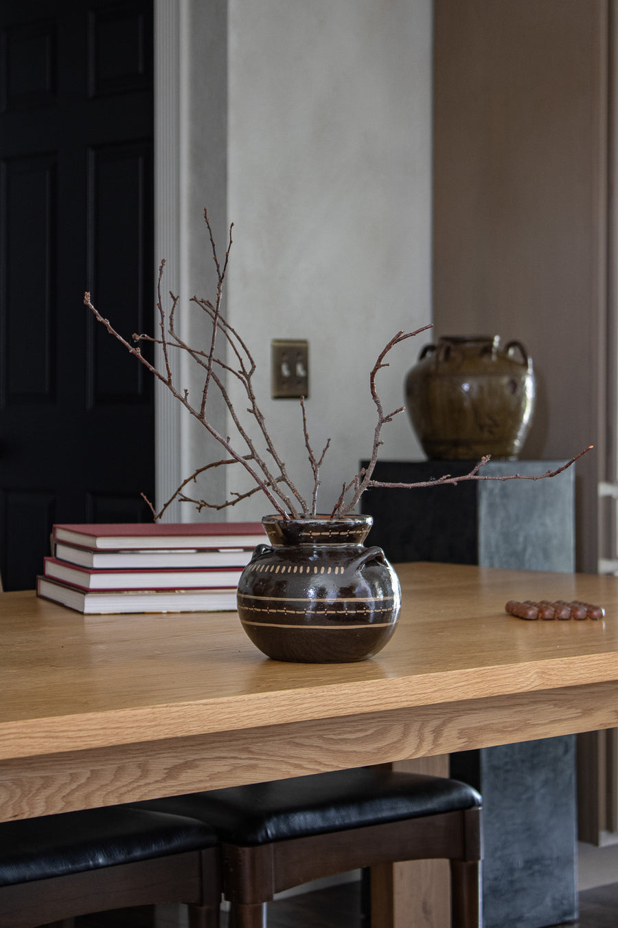 Vintage Handcrafted Clay Pot
