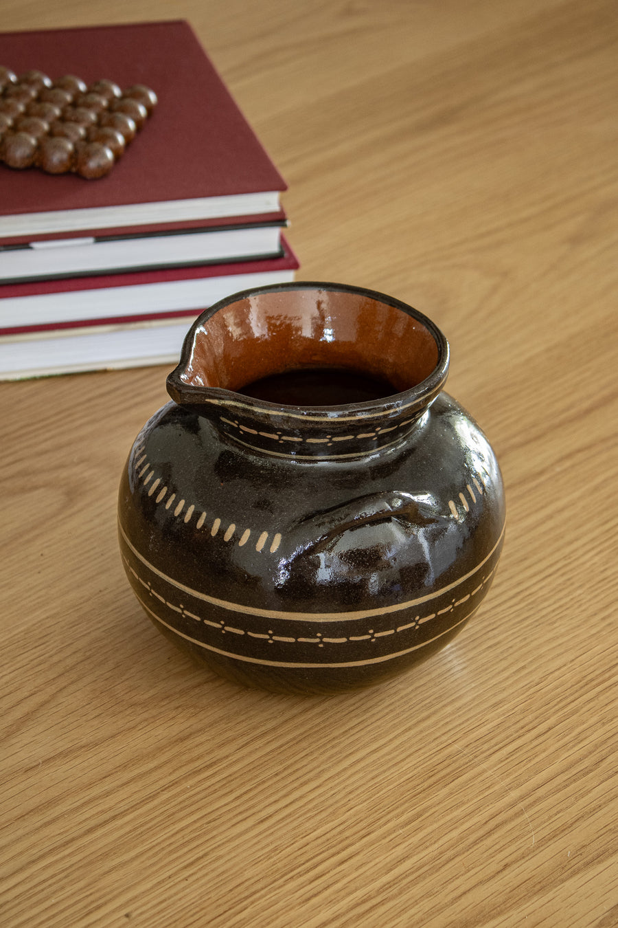 Vintage Handcrafted Clay Pot
