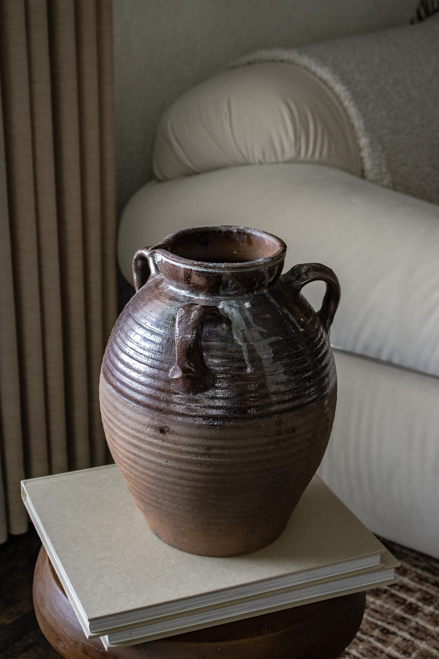 Vintage Jar with Handles