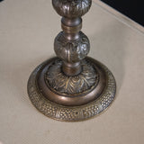 Antique Ornate Brass Candlestick