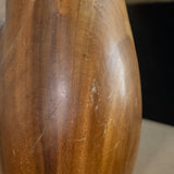 Vintage Carved Wood Female Sculpture
