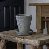 Rustic Terracotta Pot - Charcoal